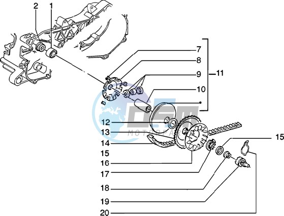 Driving pulley