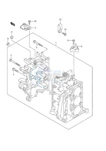 DF 25 drawing Cylinder Block