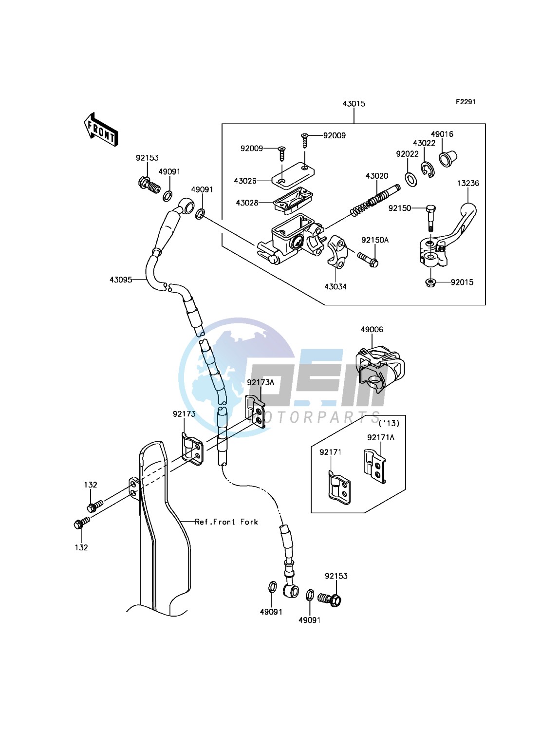 Front Master Cylinder