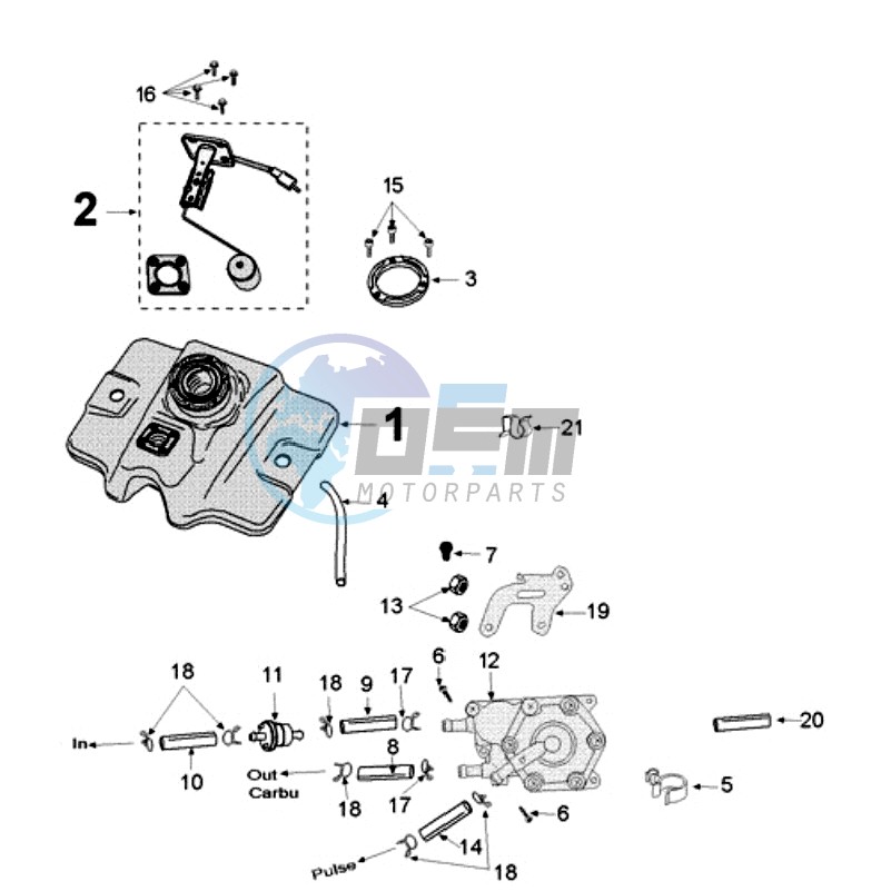 TANK AND FUEL PUMP TAIYOGIKEN