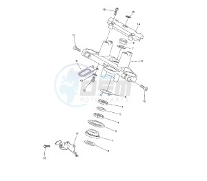 FZ6 FAZER S2 ABS 600 drawing STEERING