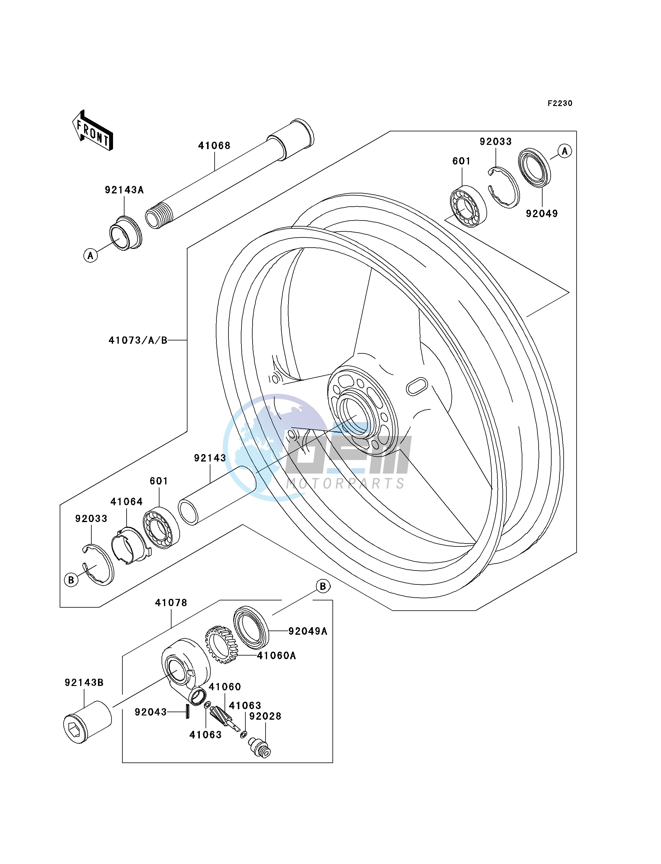 FRONT WHEEL