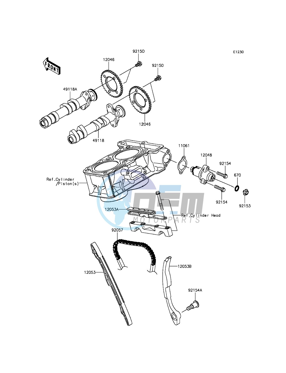 Camshaft(s)/Tensioner