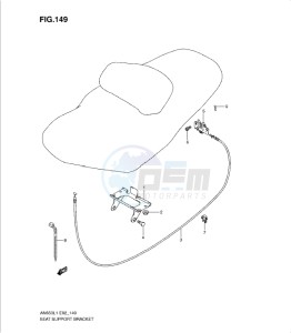 AN650 drawing SEAT SUPPORT BRACKET (AN650L1 E19)