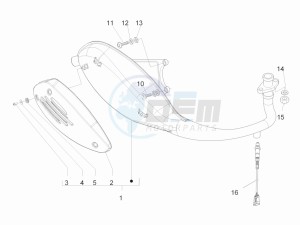 S 125 4T ie E3 College drawing Silencer