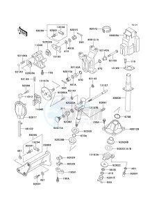 JF 650 K [X2] (K2) [X2] drawing HANDLE POLE