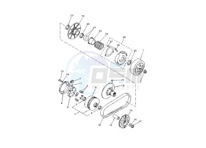 XC VERSITY 300 drawing CLUTCH