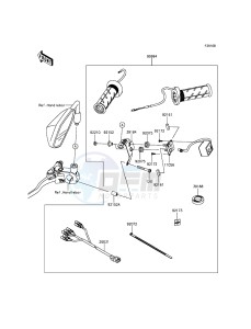 VERSYS 1000 KLZ1000BFF FR GB XX (EU ME A(FRICA) drawing Accessory(Grip Heater)