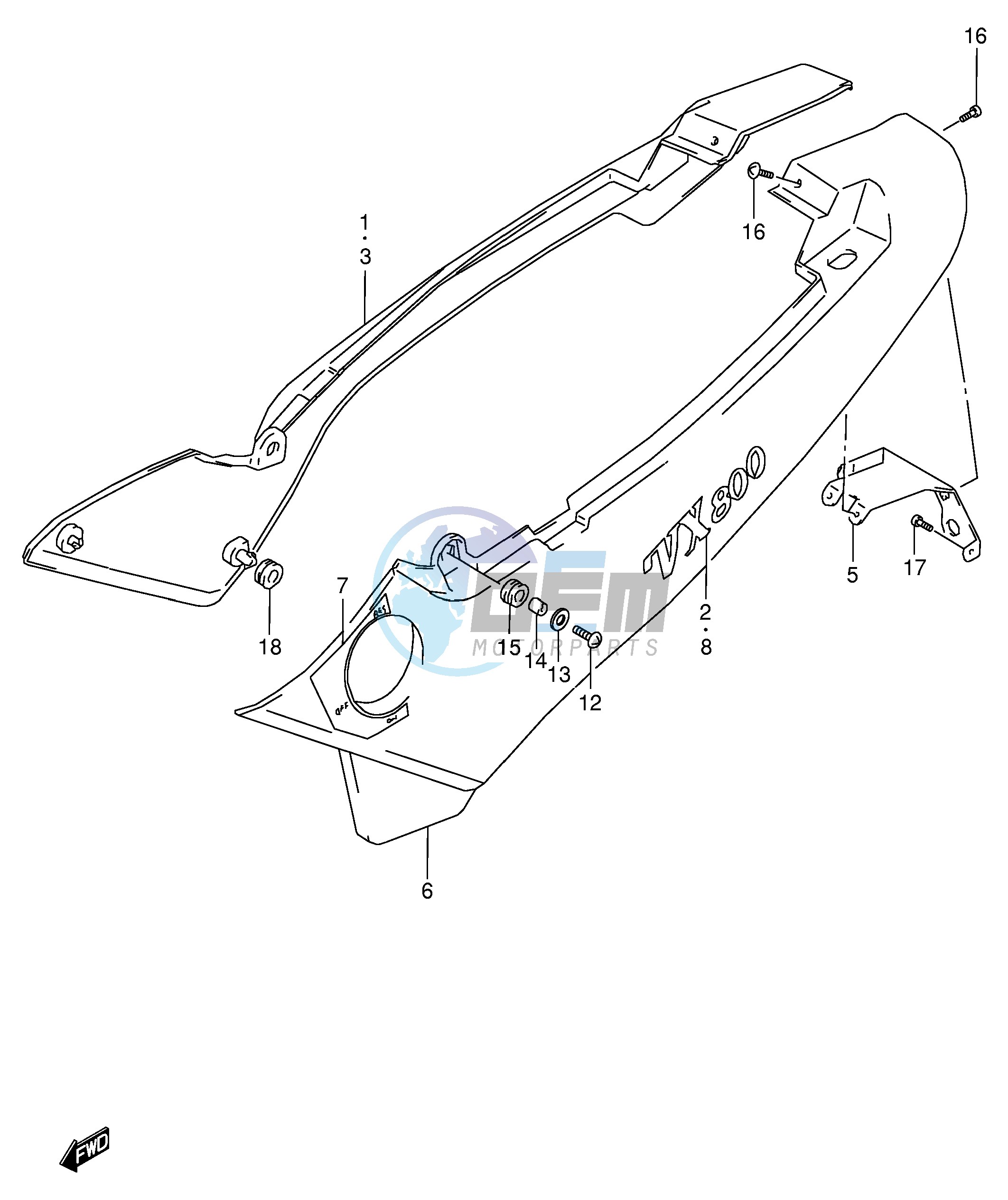 FRAME COVER (MODEL L M)