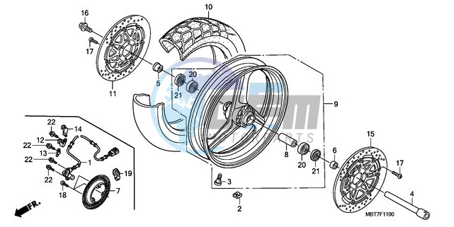 FRONT WHEEL