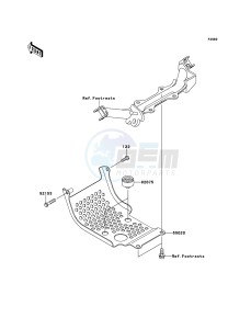 KLX110 KLX110CDF EU drawing Guard(s)