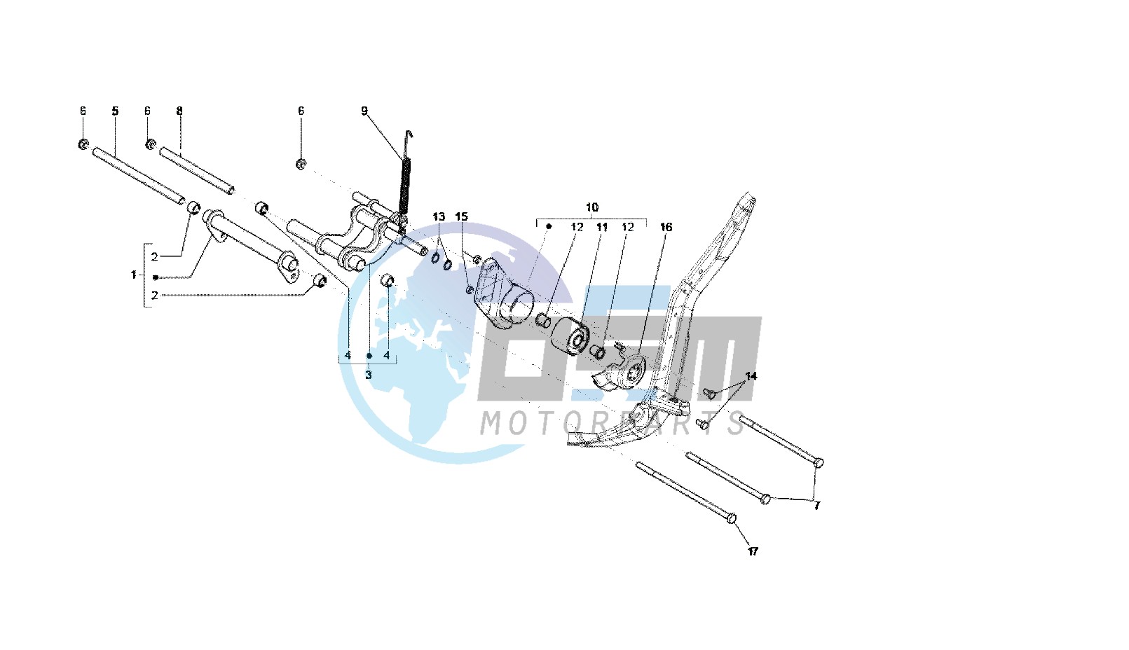 SWINGING ARM