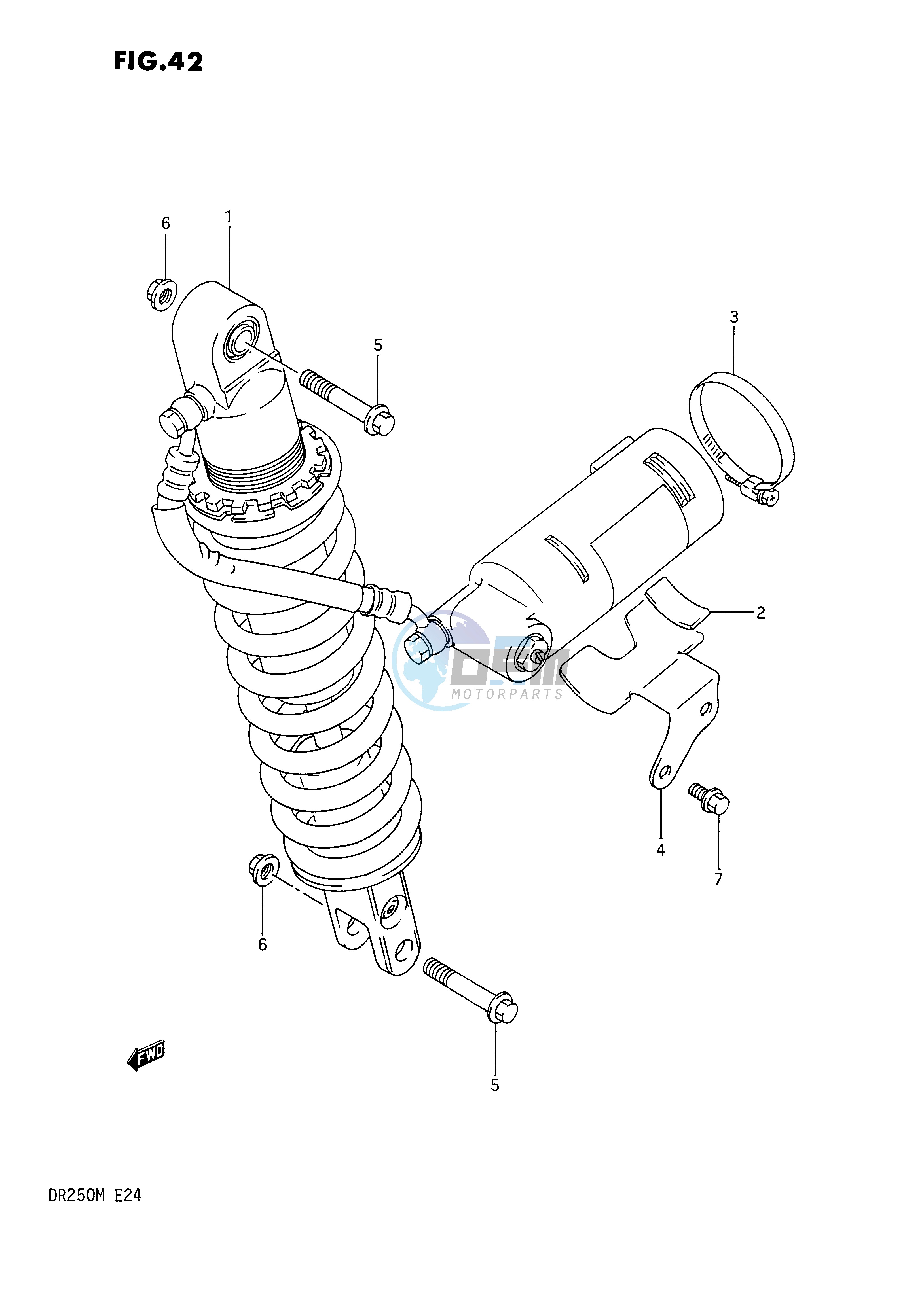 REAR SHOCK ABSORBER