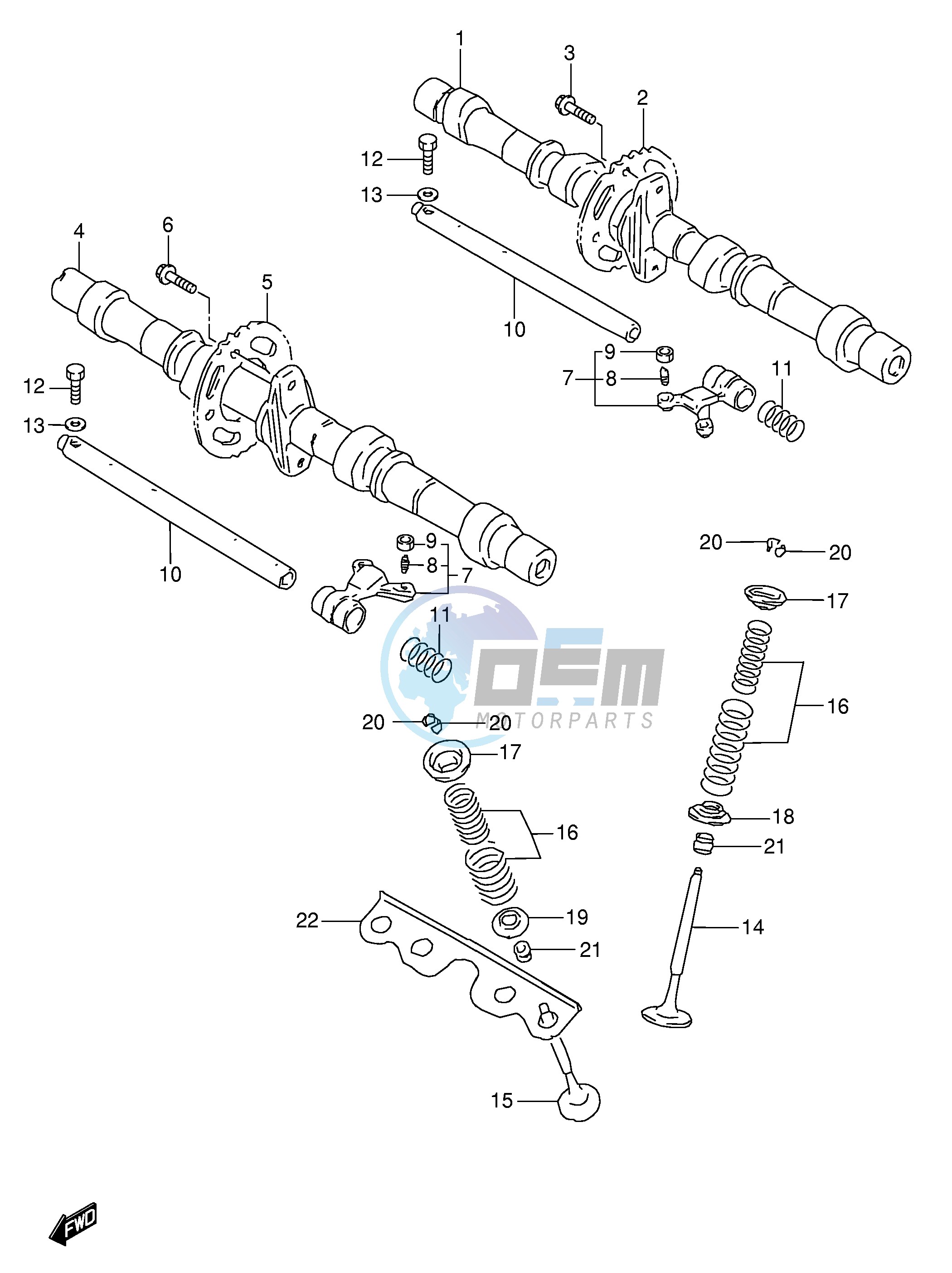 CAMSHAFT - VALVE