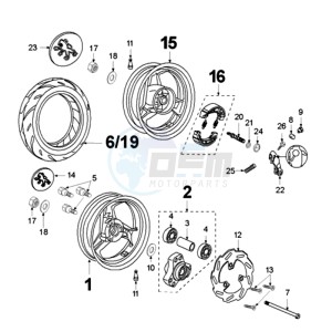 FIGHT W3A drawing WHEELS