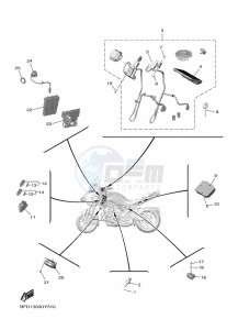 NIKEN GT MXT890D (BFD3) drawing ELECTRICAL 2