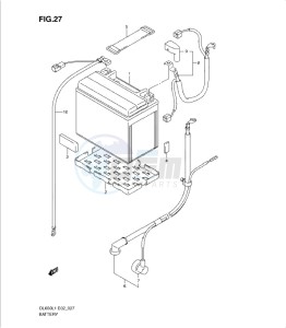 DL650 drawing BATTERY (DL650L1 E2)