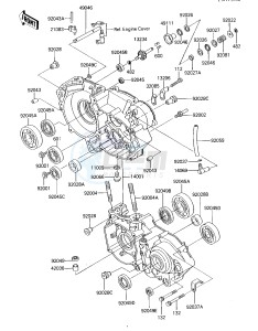 KXT 250 B [TECATE] (B1) [TECATE] drawing CRANKCASE