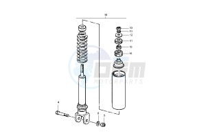 Typhoon 50 drawing Rear Damper