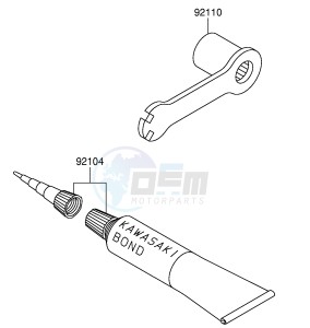 RM65 (E21) drawing OWNER'S TOOL