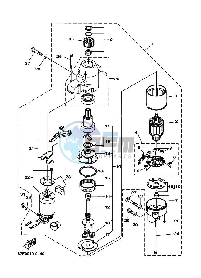 STARTING-MOTOR