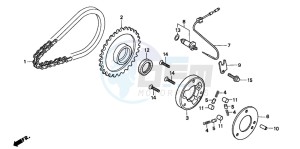 CMX250C REBEL drawing STARTING CLUTCH