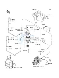 MULE 4010 TRANS 4x4 DIESEL KAF950GCF EU drawing Fuel Pump