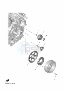 YZF690 YZF-R7 (BEBA) drawing STARTER