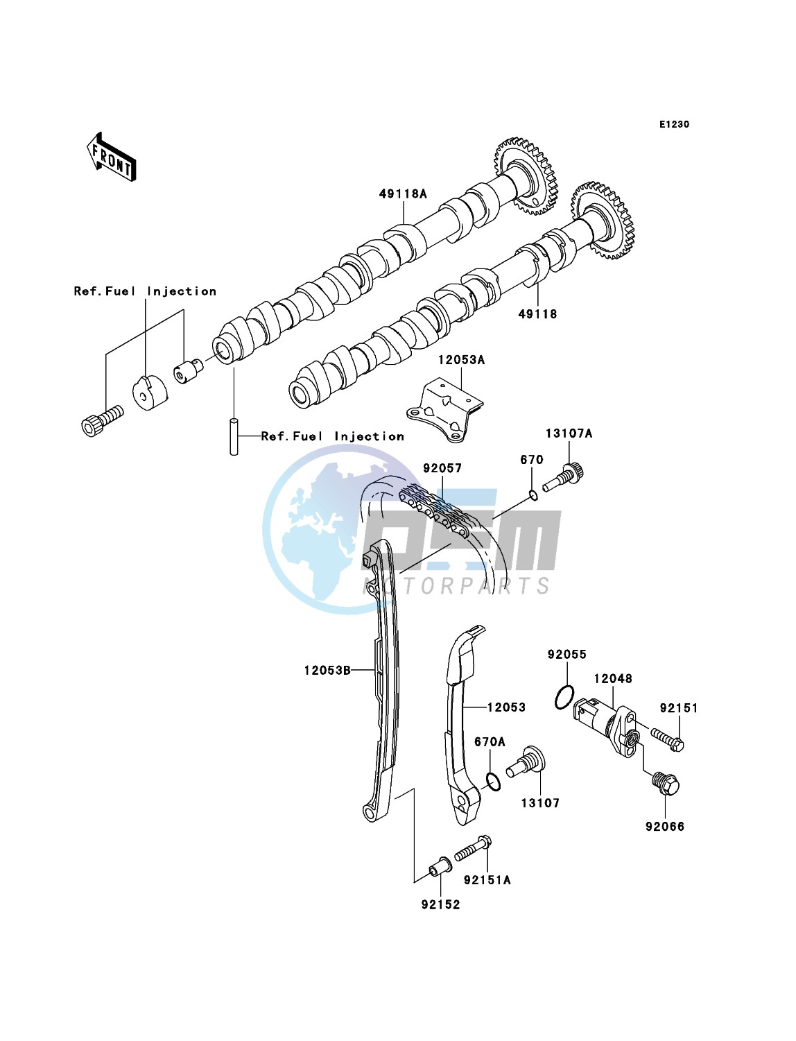 Camshaft(s)/Tensioner