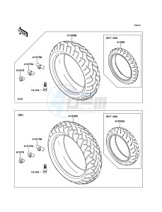 Z1000 ABS ZR1000EDFA FR XX (EU ME A(FRICA) drawing Tires