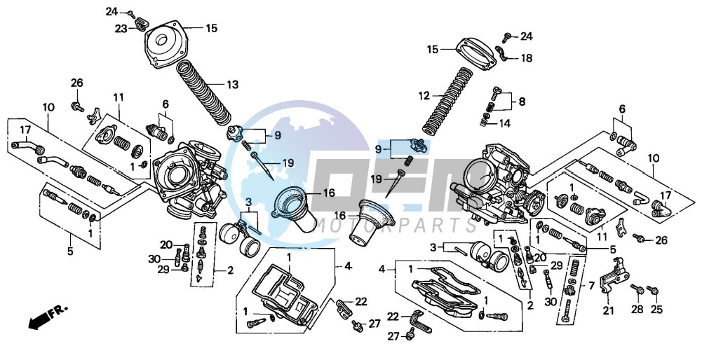 CARBURETOR (COMPONENT PARTS)