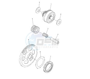 WR F 450 drawing STARTING CLUTCH