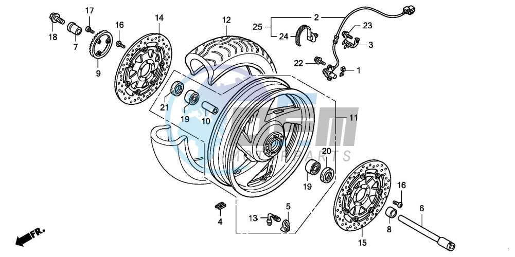 FRONT WHEEL