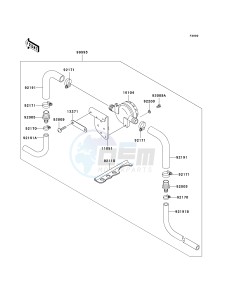 JT 1100 G[1100 STX D.I.] (G1 ) [1100 STX D.I.] drawing OPTIONAL PARTS