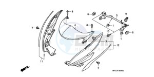 CB600F9 Europe Direct - (ED) drawing COWL