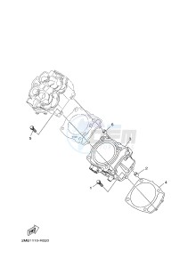 YXE700 YXE70WPAJ WOLVERINE R (B3D2) drawing CYLINDER