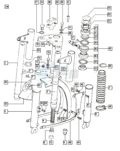 S25_P 50 drawing Front fork