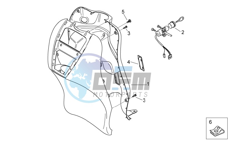 Front body V - Internal shield