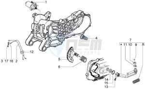 Liberty 50 4t RST Delivery drawing Starting motor-starter lever