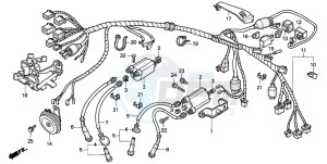 VT600C drawing WIRE HARNESS