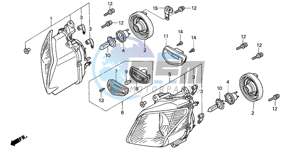 HEADLIGHT (NSS2501/NSS250A)