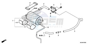 VFR1200XDH 2ED - (2ED) drawing CANISTER