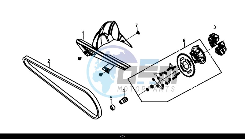 DRIVE CHAIN FINAL DRIVEN