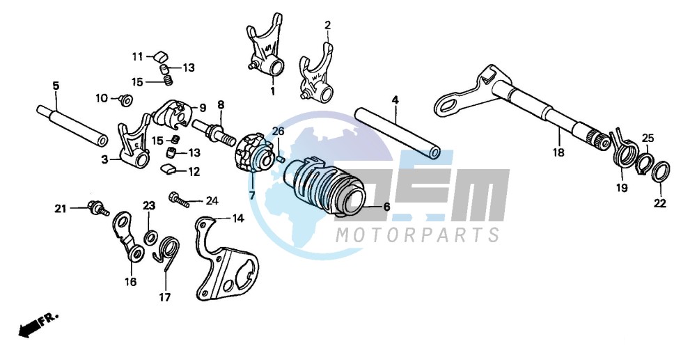 GEARSHIFT DRUM