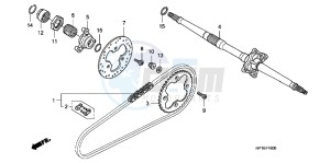 NC750XDH Europe Direct - (ED) drawing CAUTION LABEL