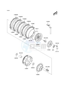 BR 125 B [WIND 125] (B2) B2 drawing CLUTCH