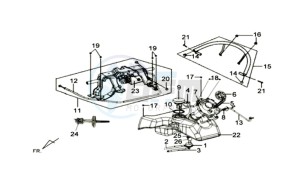 MIO 50 drawing FUEL TANK - FUEL CUT