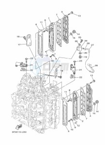 FL250GETX drawing CYLINDER-AND-CRANKCASE-3