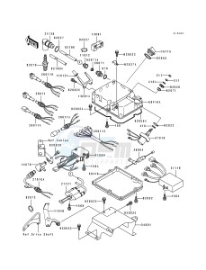 JH 750 B [SUPER SPORT XI] (B1-B3) [SUPER SPORT XI] drawing IGNITION SYSTEM -- JH750-B3- -