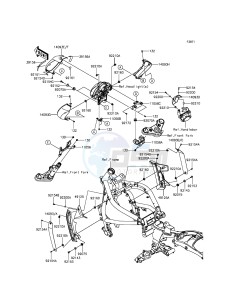 VULCAN S EN650AGFA XX (EU ME A(FRICA) drawing Cowling